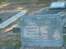 Charles David Laurence OGILVIE,
1874 - 1956;
Isabella OGILVIE,
1879 - 1961;
Blackbutt-Benarkin cemetery, South Burnett Region