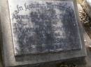 Annie Beatrice SMITH,
died 31-10-21;
William SMITH,
died 18-8-46;
William H. SMITH,
died 8-3-82;
Brookfield Cemetery, Brisbane