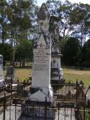 Eliza, wife of late Thomas LOGAN of N.S.W.,
died 14 Aug 1883 aged 75 years;
Brookfield Cemetery, Brisbane