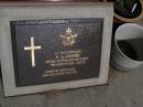 F.A. HORNE,
died 7 Aug 2000 aged 55 years,
wife Kadie,
daughter Kirstine;
Brookfield Cemetery, Brisbane