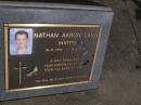 Nathan (Natty) Aaron LANG,
18-8-1992 - 16-6-2001;
Brookfield Cemetery, Brisbane