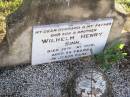 Wilhelm Henry SINN, husband father son brother,
died 30 May 1950 aged 24 years;
Born - - 1926
research contact: J HOGER
Caffey Cemetery, Gatton Shire