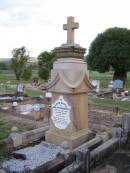 Anna A.W. REISENLEITER,
died 17 July 1920 aged 44 years;
Caffey Cemetery, Gatton Shire