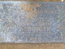 John Joseph REDINGER,
father father-in-law grandfather,
born 12 July 1915,
died 15 Jan 1979;
Caffey Cemetery, Gatton Shire
