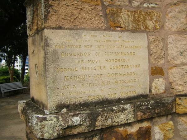 St Mary's Anglican Church, Kangaroo Point, Brisbane  | 