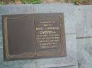 "Betty" Mary Lorraine OVERELL
b: 18 Aug 1923
d: 8 May 2001
wife of Ken
Diddillibah Cemetery, Maroochy Shire
