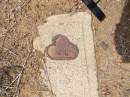 Pauline EHRLICH (nee KRAUSE),
wife of Johann ERLICH,
born 13 May 1873 Germany,
died 18 Oct 1903;
Douglas Lutheran cemetery, Crows Nest Shire