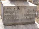 Julius THUN,
born 11 Dec Klobschin,
died 19 July 1909 Douglas;
Douglas Lutheran cemetery, Crows Nest Shire