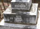Augusta Pauliene BRIESE,
born 11 August 1900
died 2 November 1921,
erected by father & mother;
Douglas Lutheran cemetery, Crows Nest Shire