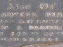 Grave of Mary COSTELLO,
Frances Mary GALE,
& James Henry GALE,
Old Dubbo cemetery,
New South Wales