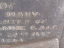 Grave of Mary COSTELLO,
Frances Mary GALE,
& James Henry GALE,
Old Dubbo cemetery,
New South Wales