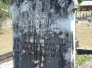 Friedrich Johann SAVERIN
b: 28 Apr 1841, d: 28 Jan 1923
Maria P SAVERIN
30 Mar 1938, aged 83
Eagleby Cemetery, Gold Coast City