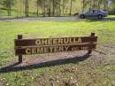 Gheerulla cemetery, Maroochy Shire