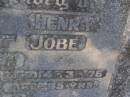 Margaret Doreen ALLEN,
died 16-12-75 aged 79 years;
Henry Jobe ALLEN,
died 14-3-76 aged 85 years;
Gheerulla cemetery, Maroochy Shire