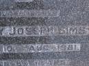 Harry Joseph SIMS, brother
died 10 Aug 1981 aged 85 years;
Gheerulla cemetery, Maroochy Shire