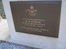 R.W. PURDON,
died 12 June 2002 aged 89 years,
husband of Edna,
father of Ken, Evelyn & Linda;
Gheerulla cemetery, Maroochy Shire