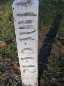 MURTAGH, HAI-01-12;
Gheerulla cemetery, Maroochy Shire