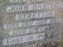 John Hartley (Jack) STRETTON,
died 25 June 1950 aged 52 years;
Gleneagle Catholic cemetery, Beaudesert Shire