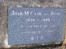 Joan M. CASH nee DAVIS,
1938 - 1989;
Gleneagle Catholic cemetery, Beaudesert Shire