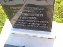 Kevin Joseph DEERAN, husband father,
died 13-3-90 aged 50 years;
Gleneagle Catholic cemetery, Beaudesert Shire