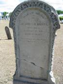 Archibald BANKS,
died 1 Jan 1885? aged 76 years;
Gods Acre cemetery, Archerfield, Brisbane