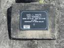 Gael L SHUTE (nee ROSSWELL)
b: 29 Aug 59, d: 25 May 95
(descendant of Sarah MULLEN)
Gods Acre cemetery, Archerfield, Brisbane