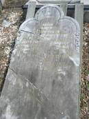 Sarah (wife of Joseph) PHIPPS
12 Apr 1874 aged 66
Joseph PHIPPS
(father of A J and J T PHIPPS)
7 Sep 1900 aged 88
A H PHIPPS
(son of J T PHIPPS)
8 Jan 1898 aged 20
Gods Acre cemetery, Archerfield, Brisbane