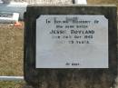 Jessie BOYLAND
28 Oct 1943 aged 93
Gods Acre cemetery, Archerfield, Brisbane
