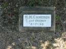 M M CAMERON (nee) GRENIER
2 Jul 46
Gods Acre cemetery, Archerfield, Brisbane