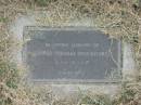 Robert Thomas BROCKHURST,
16-9-62 - 1-2-88;
Goomeri cemetery, Kilkivan Shire