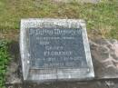 Roy Gillies FLORENCE,
father,
14-1-1891 - 21-8-1959;
Goomeri cemetery, Kilkivan Shire