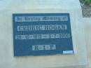 
Cedric HOGAN,
26-10-1913 - 5-7-2000;
Grandchester Cemetery, Ipswich
