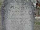 Lui STALLMANN,
born 12 Feb 1890 died 2 April 1892;
Haigslea Lawn Cemetery, Ipswich
