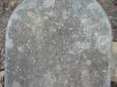 Mary Ottoline Ida ?? GROEBEN?;
Haigslea Lawn Cemetery, Ipswich
Research Contact: Robyn McMullen mcmullro@gmail.com
Mary Ottoline Ida Walker Von Der Groeben, died 26 Mar 1884, aged 7 months