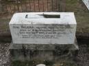 Reinhard VOGEL
4 Nov 1898, aged 66
Also wife
Helena
25 Sep 1910, aged 84
Haigslea Lawn Cemetery, Ipswich