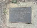 Walter Wilhelm BULOW
15 Nov 1993, aged 91
Haigslea Lawn Cemetery, Ipswich