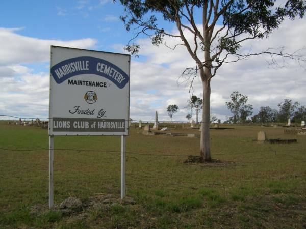 Harrisville Cemetery - Scenic Rim Regional Council  |   | 