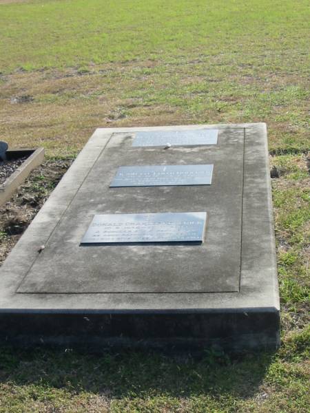 Peter Charles RODERICK  | b: 3 Oct 1963, d: 25 Aug 1989  |   | Jeanette Edith RODERICK  | b: 20 Jun 1937, d: 27 Jul 1998  |   | Donald Charles RODERICK  | b: 10 Jun 1934, d: 29 Nov 2004  |   | Harrisville Cemetery - Scenic Rim Regional Council  | 