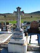 Agusta Ernstene KNACK, born 13 Jan 1858, died 29 Jan 1922, aged 66 years;
Theodor Heinrich KNACK, born 21 Sept 1849, died 8 Sept 1932?, aged 83 years, husband;
St Pauls Lutheran Cemetery, Hatton Vale, Laidley Shire