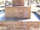 John CORCORAN,
born Drumbarie Co Tipperary Ireland 1 Jan 1856,
died 29 May 1925 aged 69 years;
Margaret Anne CORCORAN, wife,
died 8 Nov 1949 aged 93 years;
Delia, daughter,
died 13 Dec 1948 aged 61 years;
Michael, son.
died 20 Feb 1898 aged 15 months;
Helidon Catholic cemetery, Gatton Shire