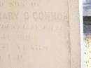John OCONNOR,
son of Michael & Mary OCONNOR,
accidentally killed 24 Nov 1903 aged 21 years;
Helidon Catholic cemetery, Gatton Shire