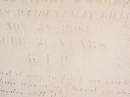 John OCONNOR,
son of Michael & Mary OCONNOR,
accidentally killed 24 Nov 1903 aged 21 years;
Helidon Catholic cemetery, Gatton Shire
