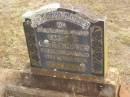 Caroline Augusta WILLIMS,
sister aunt,
died 4 Oct 1958 aged 81 years;
Highfields Baptist cemetery, Crows Nest Shire