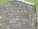 Mary CALDWELL,
wife mother,
died 20 July 1943;
John CALDWELL,
father,
died 13 March 1962;
Howard cemetery, City of Hervey Bay