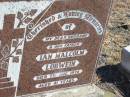 Ian Malcolm LOBWEIN,
husband father,
died 7 Aug 1974 aged 41 years;
Jondaryan cemetery, Jondaryan Shire