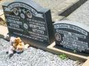 Wilfred Allan TURNER, husband father,
15-2-1935 - 29-10-1988;
Leilani Gai TURNER, daughter sister,
25-12-1965 - 18-9-1986,
tragically taken;
Dominik William TURNER, son brother grandson,
4-11-1993 - 2-10-1994;
Kalbar General Cemetery, Boonah Shire