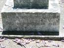 Maimie Everyl POLLARD,
born 9 April 1912 died 29 Oct 1921;
Kalbar General Cemetery, Boonah Shire
