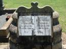 Fredarieke DICKMANN,
died 27 Sept 1924 aged 68 years;
Carl Frederick DICKMANN,
died 20 Aug 1933 aged 82 years;
Kalbar General Cemetery, Boonah Shire