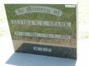 Elvira E.L. STARK,
14-10-1904 - 14-1-2001;
Kalbar General Cemetery, Boonah Shire