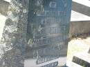 Henry Arthur HAMMERMEISTER, son brother,
died Sept 1933 aged 1 year;
Kalbar General Cemetery, Boonah Shire